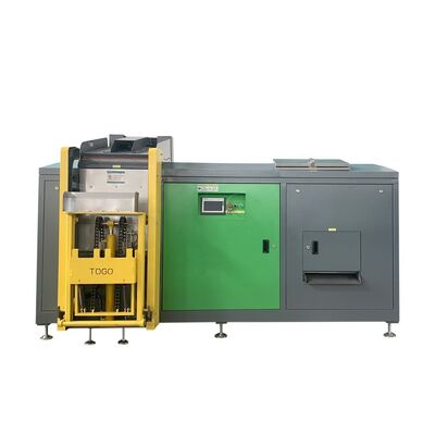 Machine de compostage des déchets alimentaires en acier inoxydable 304 de 500 kg/d avec puissance de 17,5 kW et système de contrôle PLC