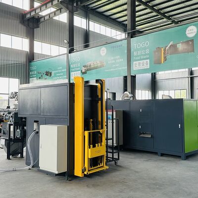 Facilité d'utilisation Alimentation automatique 3000 kg capacité quotidienne Composteur de déchets organiques et composteur de déchets alimentaires