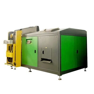 Machine de compostage des déchets organiques commerciaux de 500 kg/d avec fermentation et déodoration par levage pour les restaurants