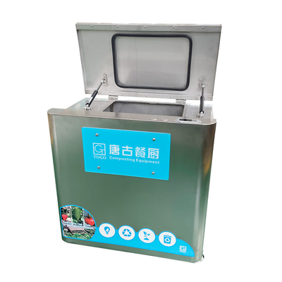 Convertisseur de machine d'élimination des déchets de la cuisine 10KG/24HR dans l'engrais réutilisant l'équipement