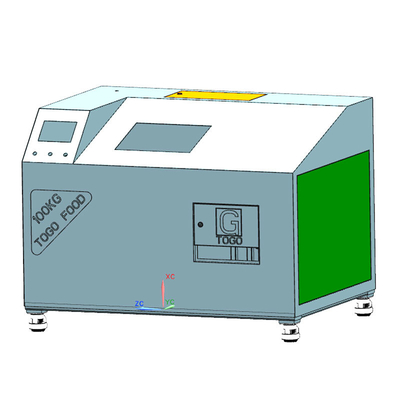 Déchets alimentaires de la CE 100KG/Day compostant la machine