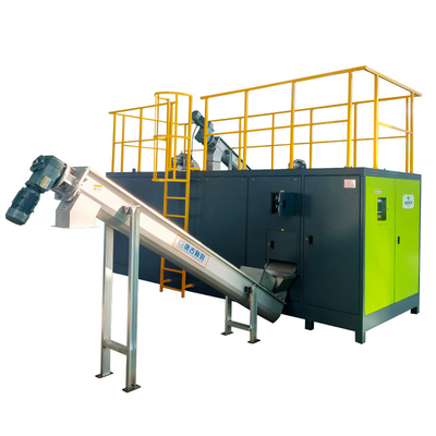 Machine microbienne de décomposition de déchets alimentaires de cuisine de fermentation compostant le système
