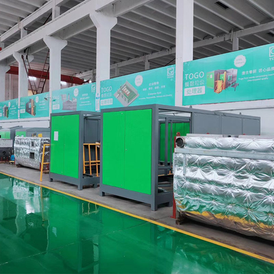 machine TOGO Organic Waste Management Equipment d'engrais de compost de PLC 5000KG/Day