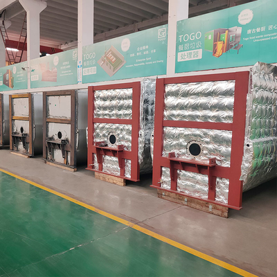 machine TOGO Organic Waste Management Equipment d'engrais de compost de PLC 5000KG/Day