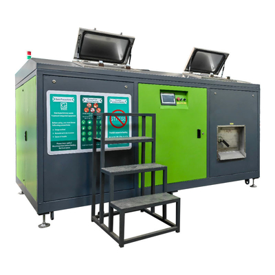 Machine organique de approvisionnement de recyclage des déchets de secteur de Composter de la cuisine 500KG/24H automatique