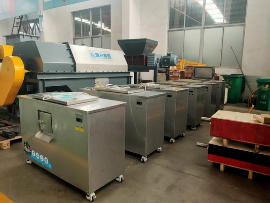 École 50KG par déchets humides de jour compostant le processeur de déchets alimentaires de cuisine de machine