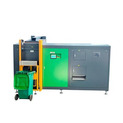 Commercial Composting Machine with 1000KG/D Daily Processing Capacity 24H Processing Cycle and 3350*2160*2210mm Machine Size