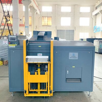 Machine de compostage des déchets organiques avec une capacité de 300 kg/jour, traitement 24h/24 et contrôle entièrement automatique par automate programmable (PLC)