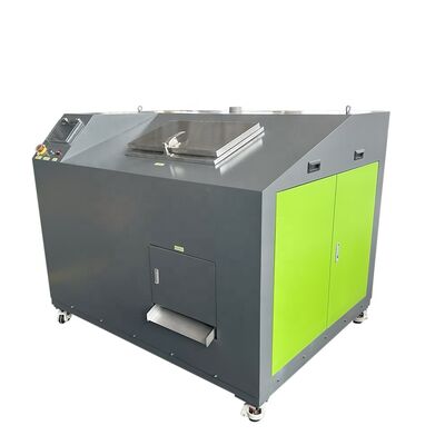 Machine de compostage de déchets alimentaires à contrôle PLC entièrement automatique et commercial, avec une puissance de 6,5 kW et une construction en SUS303+Q235B