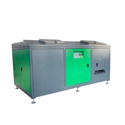 Machine de compostage entièrement automatique des déchets alimentaires 304 avec une capacité de 500 kg/jour et une construction SUS304+Q235B