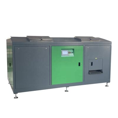 Machine de compostage entièrement automatique des déchets alimentaires 304 avec une capacité de 500 kg/jour et une construction SUS304+Q235B