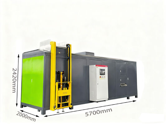 TOGO TG-CC-2000 2000 kg/j Disposer des déchets alimentaires commerciaux Pompes à moteur Porte écologique SUS304 acier inoxydable personnalisable CE