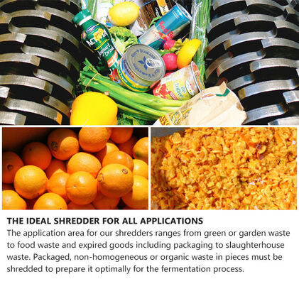 Components de base de roulement pour les déchets organiques