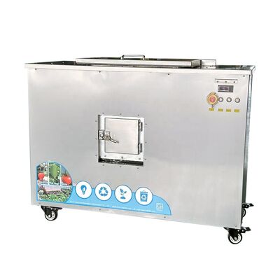TOGO TG-CC-50 Composteur de déchets organiques en acier inoxydable 304 avec une capacité de 50 kg et un traitement en 21-24 heures