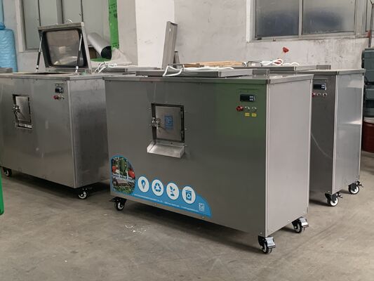 TOGO TG-CC-50 Composteur de déchets organiques en acier inoxydable 304 avec une capacité de 50 kg et un traitement en 21-24 heures