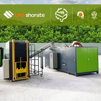 Machine de compostage commercial de 3000 kg de capacité quotidienne avec compostage rapide 24 heures sur 24 et fonctionnement sans odeur